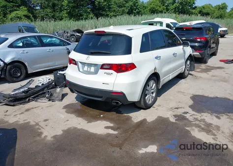 2010 Acura Rdx z USA, uszkodzony, nr VIN 5J8TB1H29AA001115